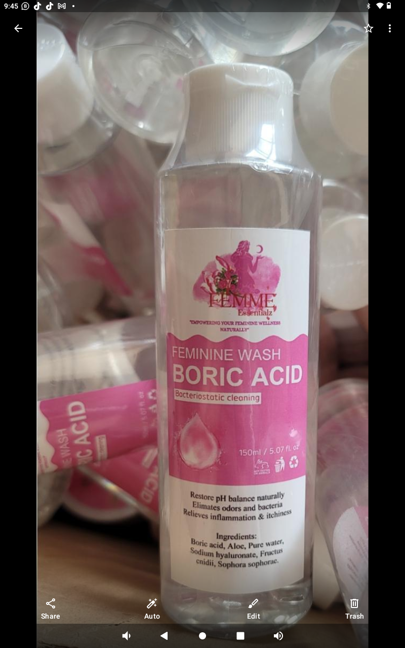 Boric Acid Yoni Wash Gel_0