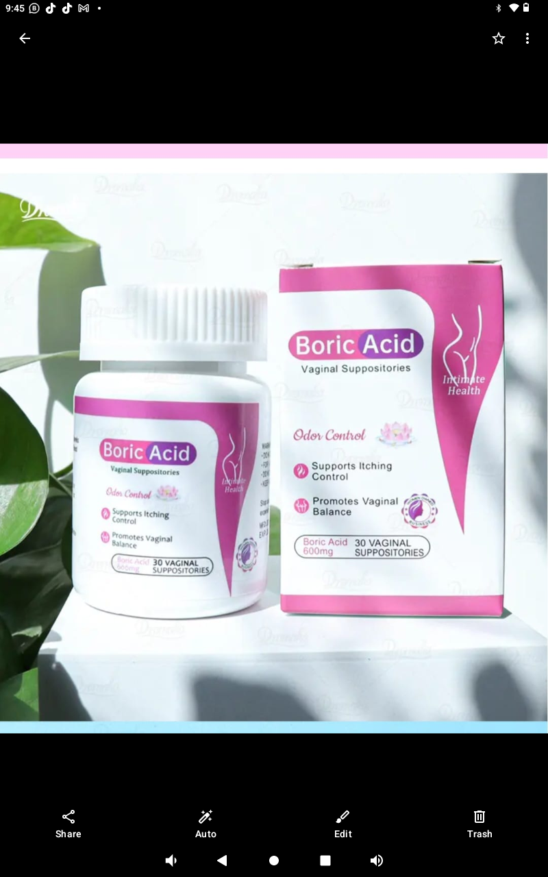 Boric Acid Vaginal Suppositories _0