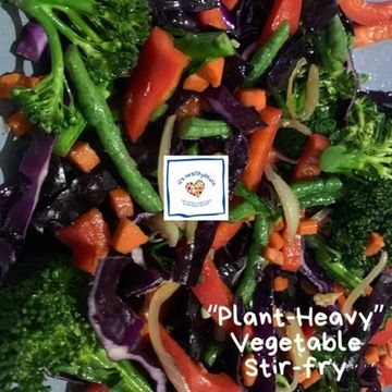 Plant-Heavy Vegetable Stir-Fry with Chicken_0