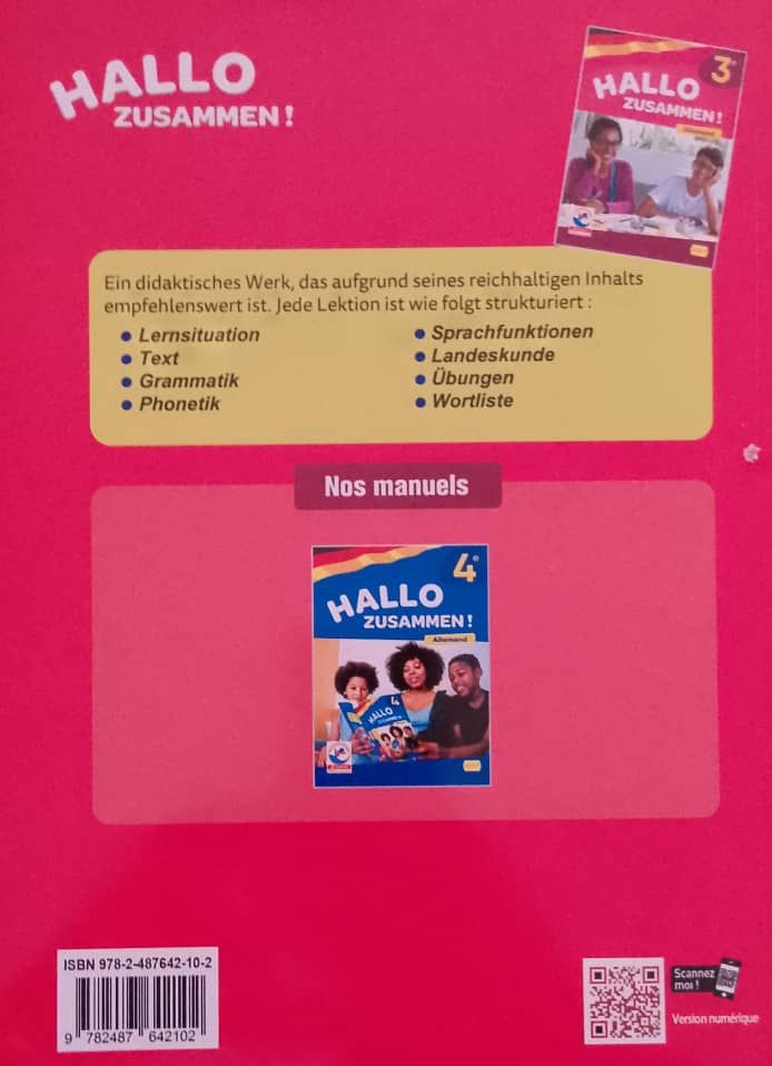 Allemand / HALO Zusammen - 3ieme (JD Editions)_1