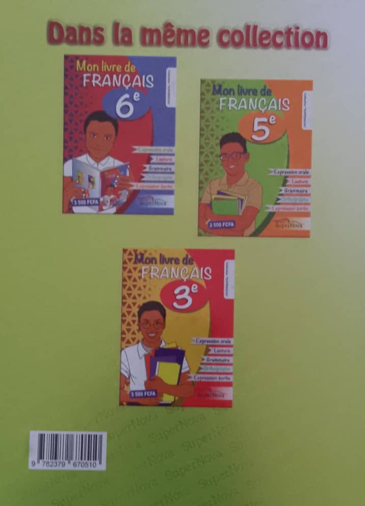 Mon Livre de Francais 4ieme (Super Nova)_1