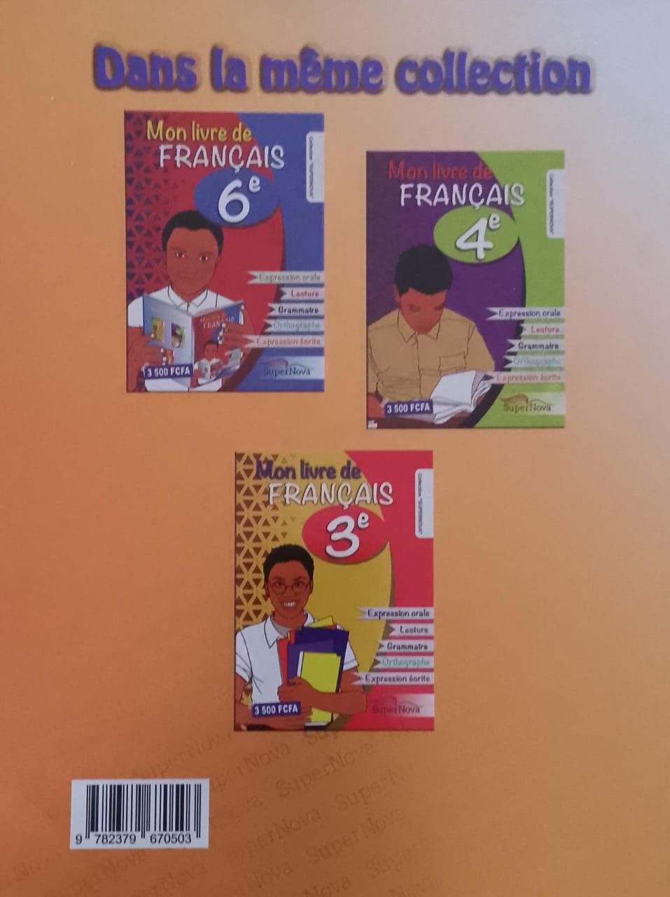Mon Livre de Francais 5ieme (Super Nova)_1