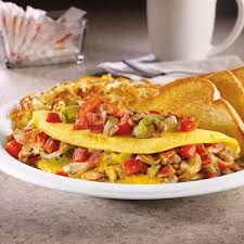 Chicken & Sausage Omelette _0