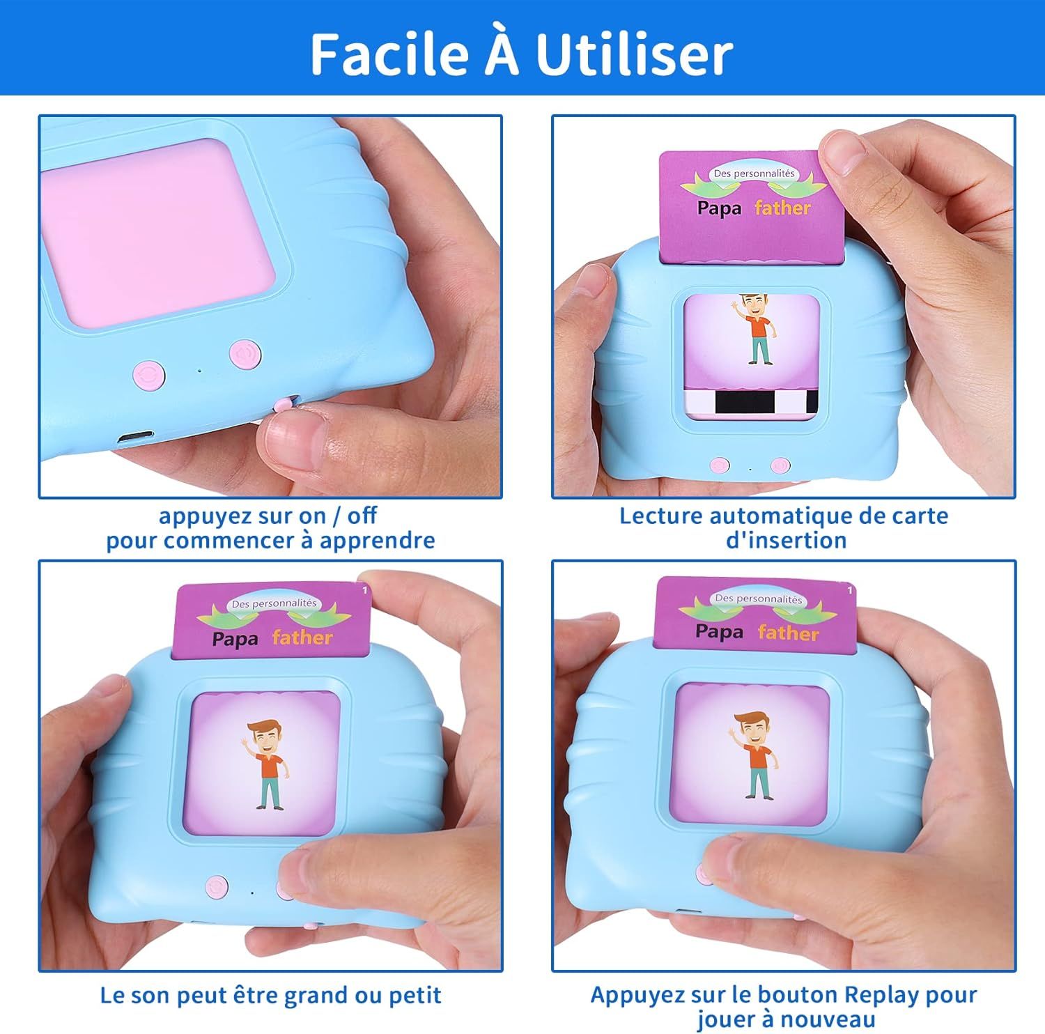 Cartes Flash parlantes, Jeu Educatif pour Enfants_4