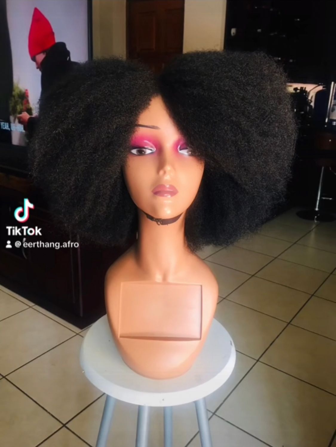 Afro Crochet wig_0