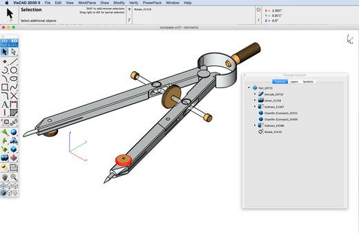 Punch! ViaCAD 2D/3D v9 + 3D Printing PowerPack LT_8