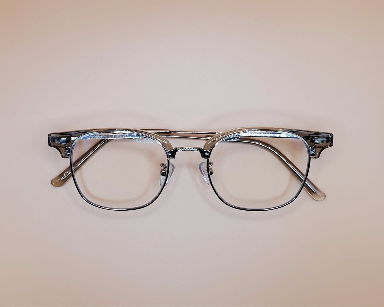 Optical Frame Teen + Adult Collection (Male) - TRANSPARENT BROWN_2