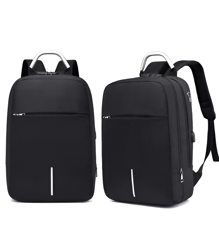 3-Digit Anti-Theft Lock Laptop Backpack Travel School Bag With USB Charging Port_2