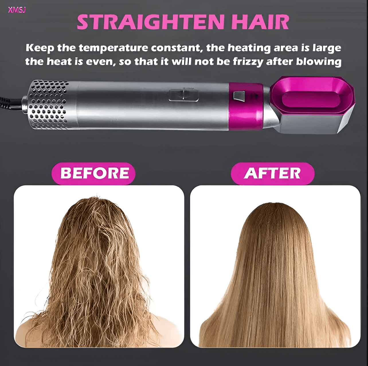 5 In 1 Hot Air Styler Hair Straightener_6