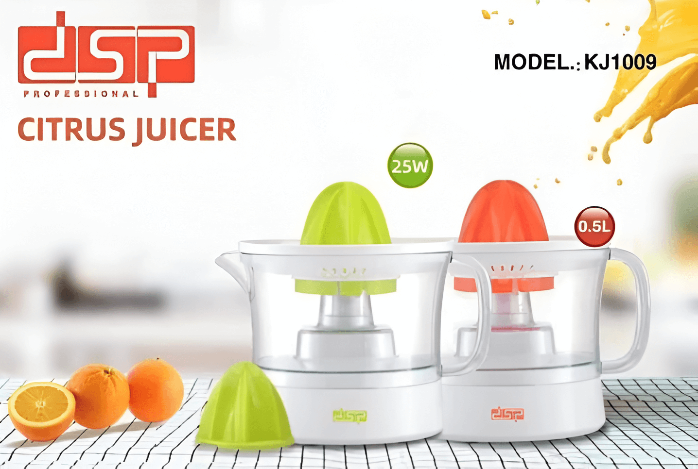 DSP Citrus Orange Juicer Model KJ1009_0