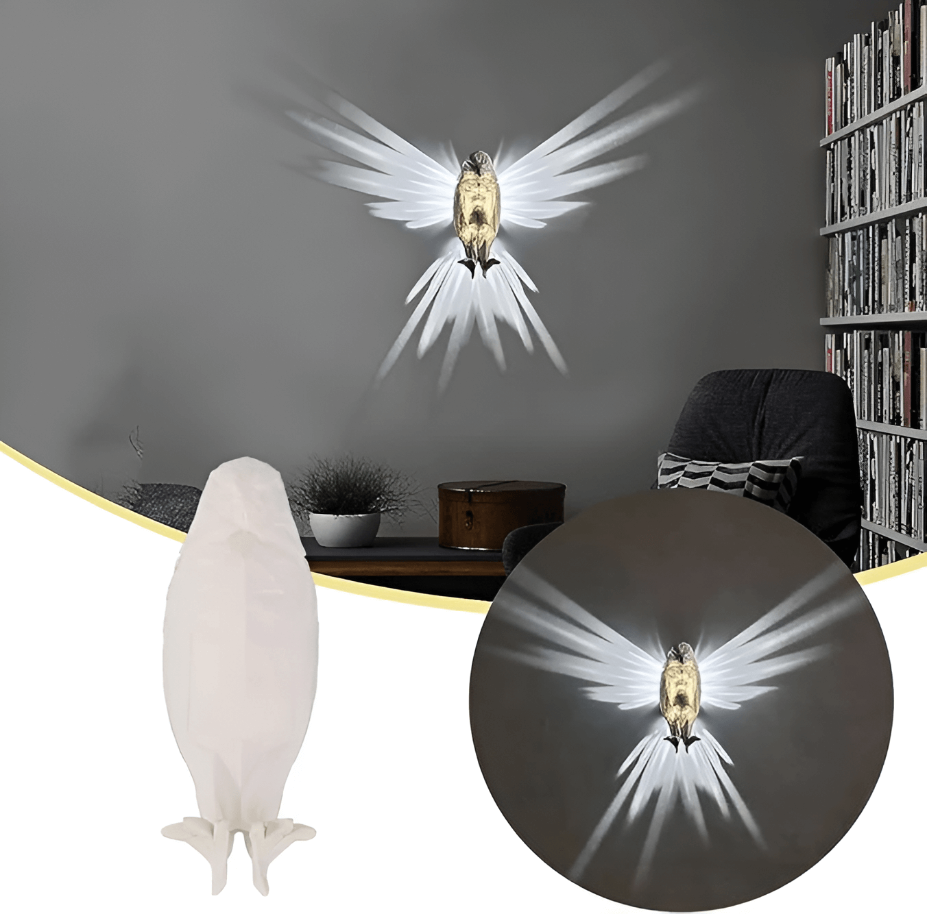 Eagle 3D Wall Lamp_0