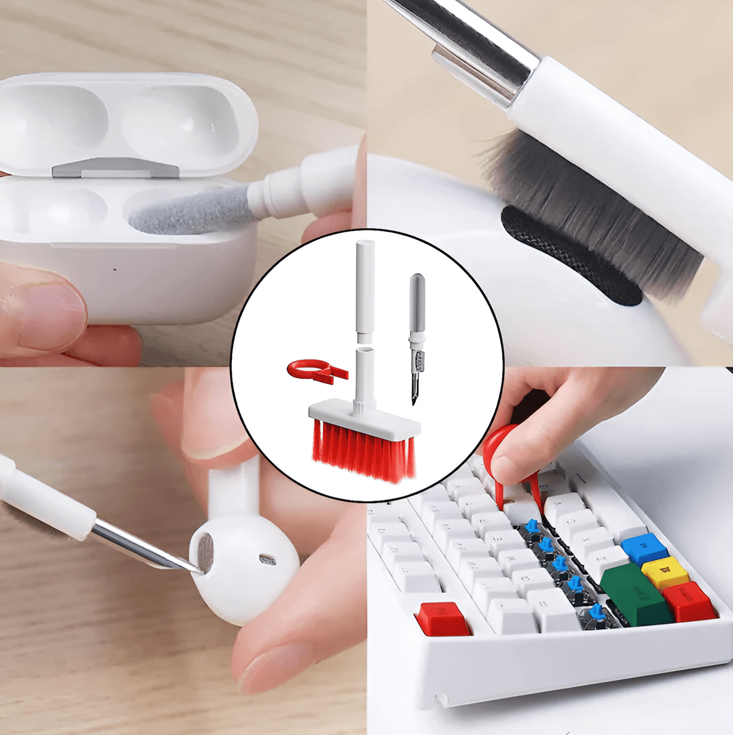 Earphone & Keyboard Cleaner Brush 5 In 1_5