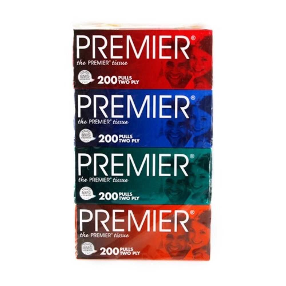 Facial Tissue Box Premier 200'sx4x12_0