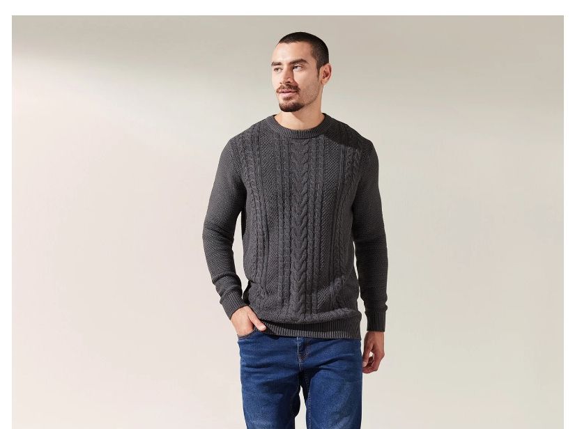 LIVERGY® Men's knitted sweater_2