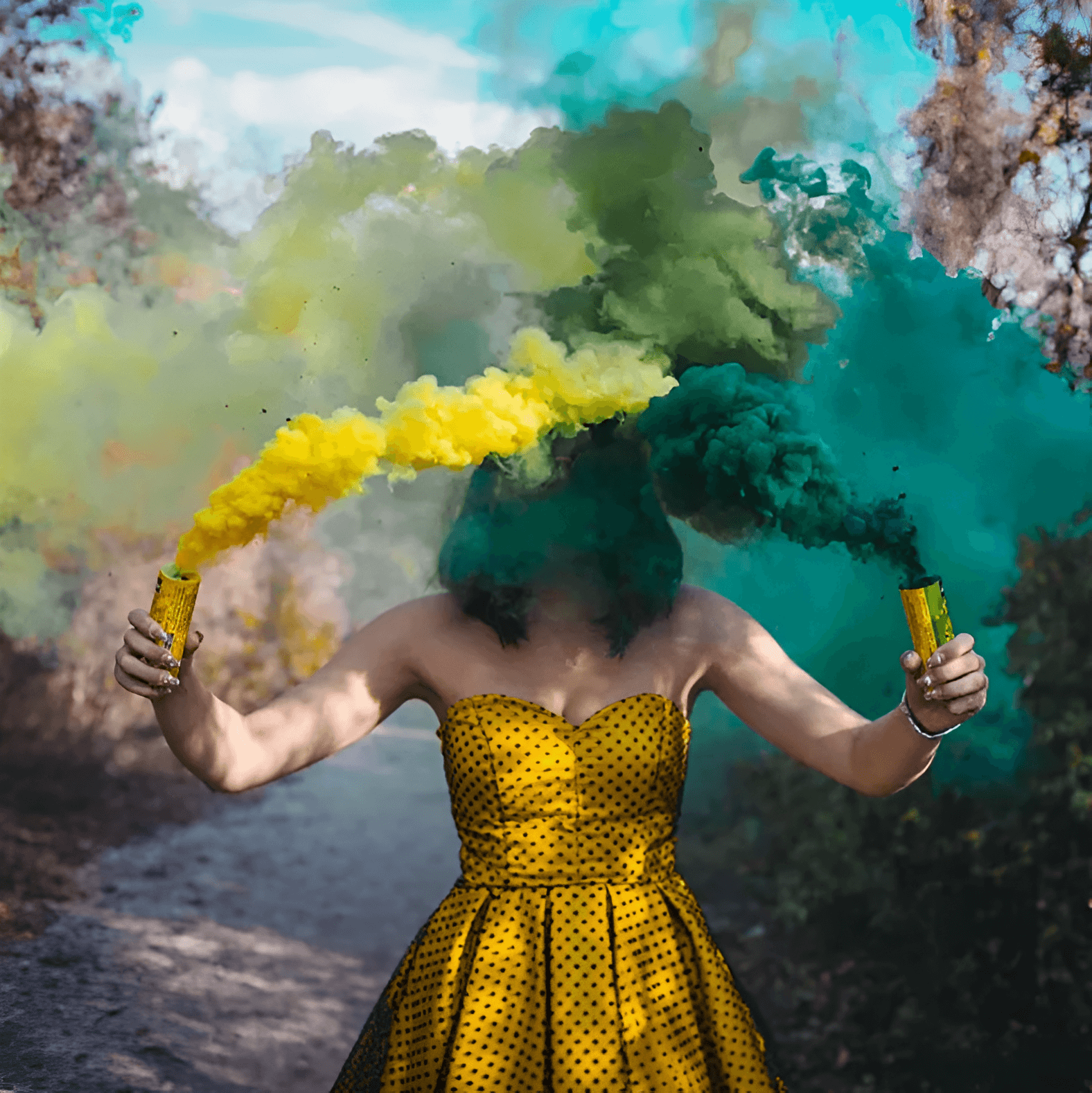 Colorful Smoke Effect Part_3