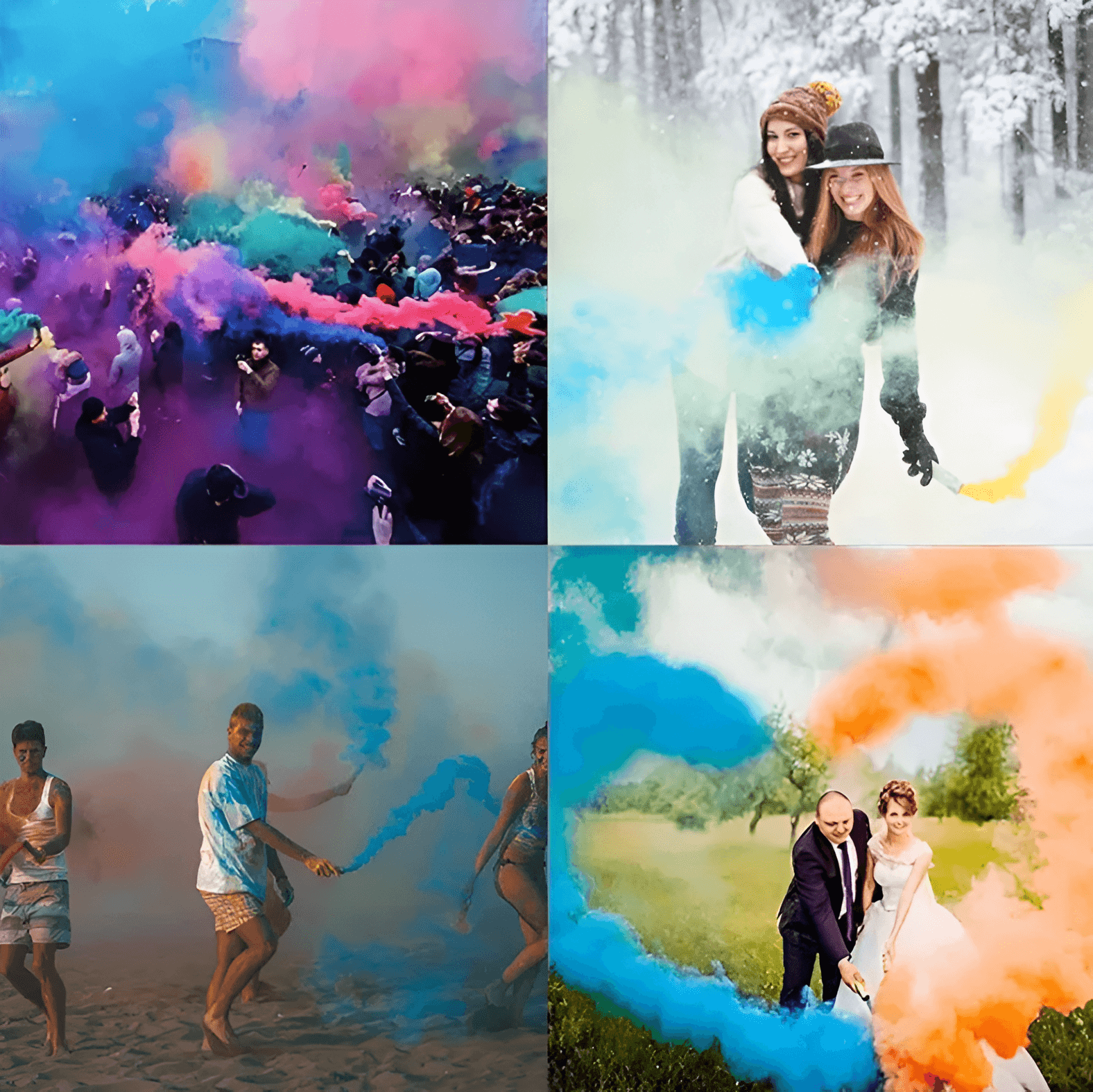 Colorful Smoke Effect Part_4