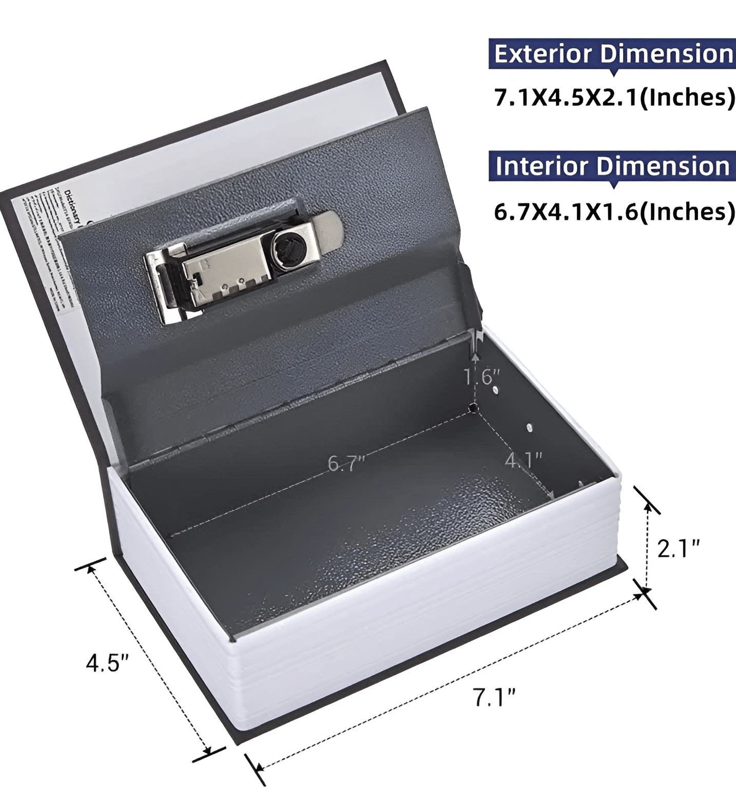 Dictionary Book Hidden Money Box_6