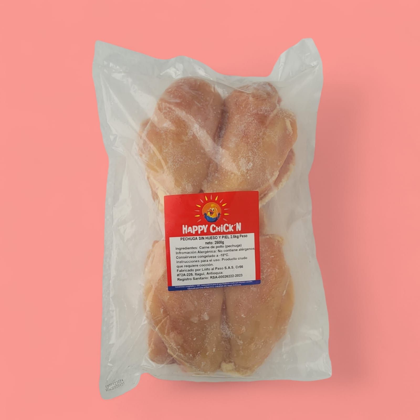 Suprema de Pechuga de Pollo (2500g)_0