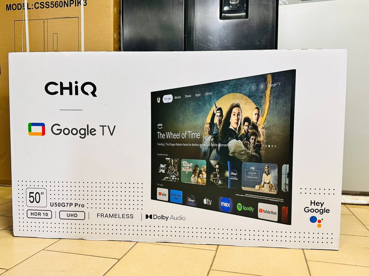 Chiq 50 inch 4K UHD Google smart android TV_0