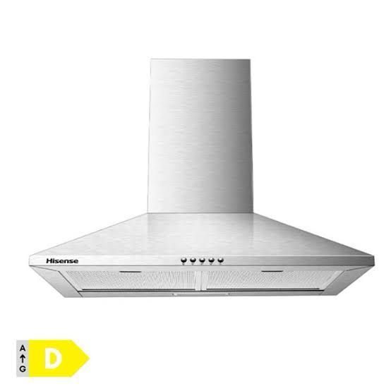 Hisense Chimney Hood 60cm W Pyramid 450m3/H Stainless Steel_0