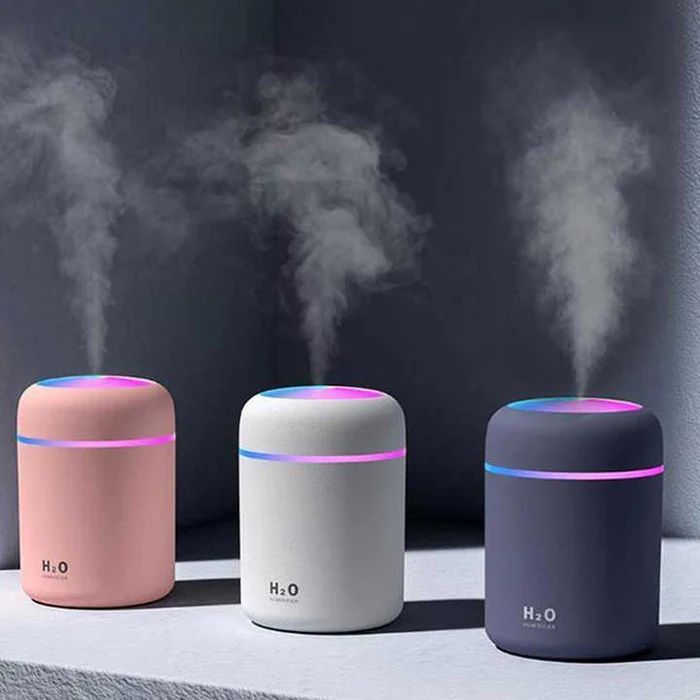 Portable Mini Humidifier, 300ml Small Cool Mist Humidifier_0