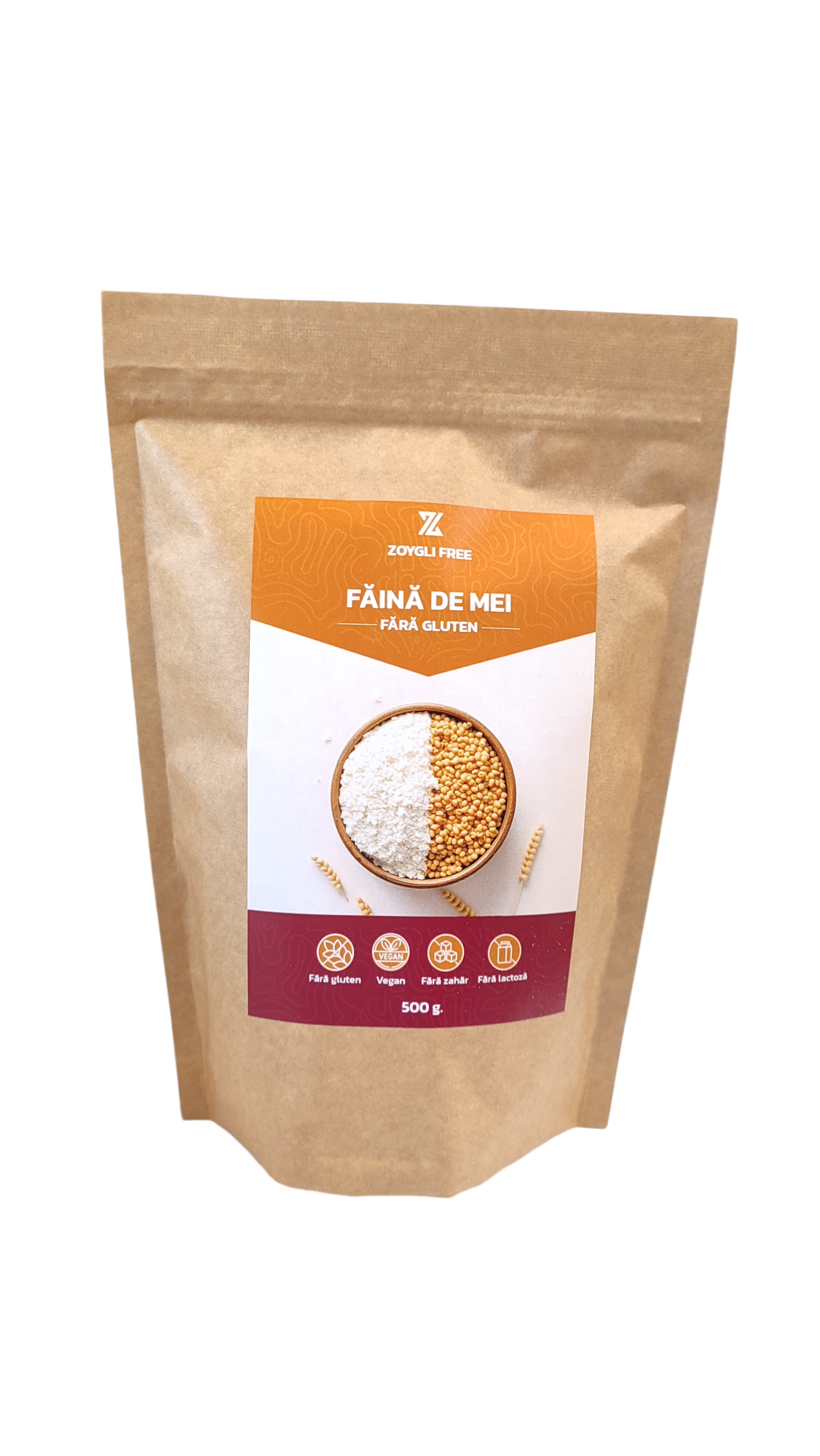 Făină de mei, fără gluten 500g_1