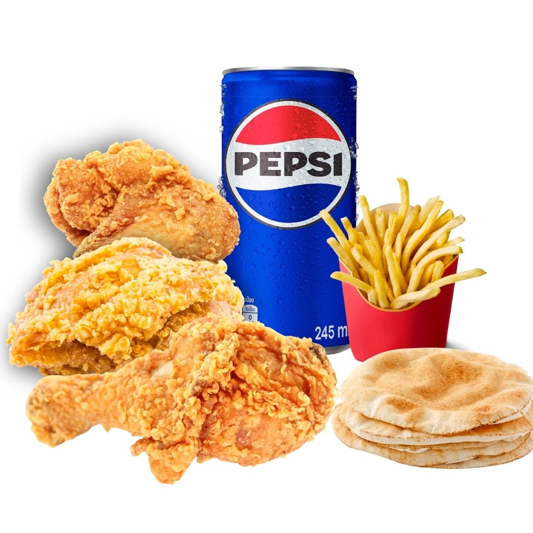 (3PCS) BROASTED CHICKEN 3قطع دجاج بروستد_0