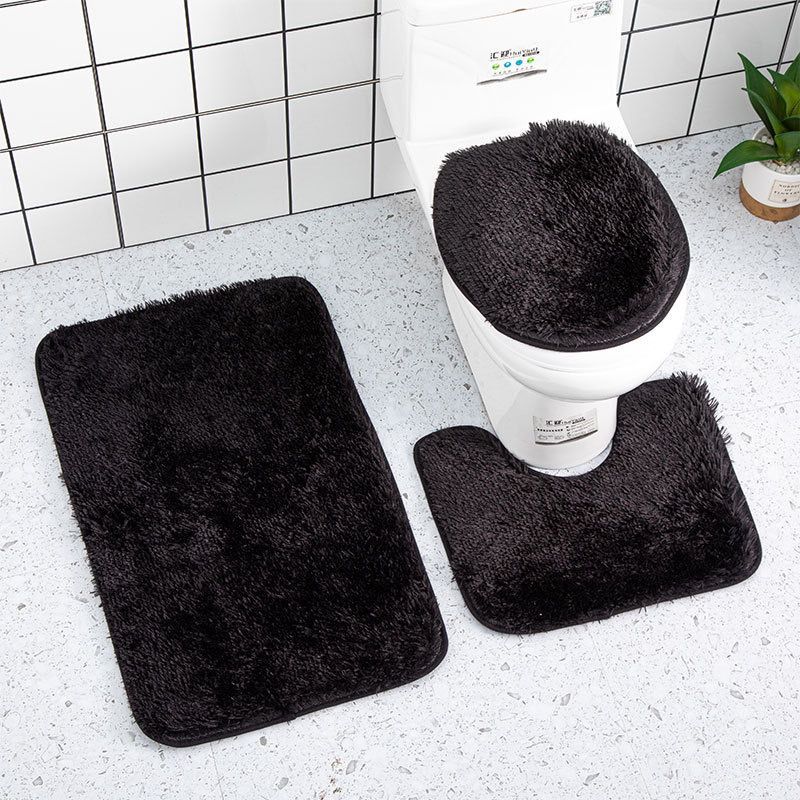 3 in 1 fluffy bathroom toilet mats(big size) _0