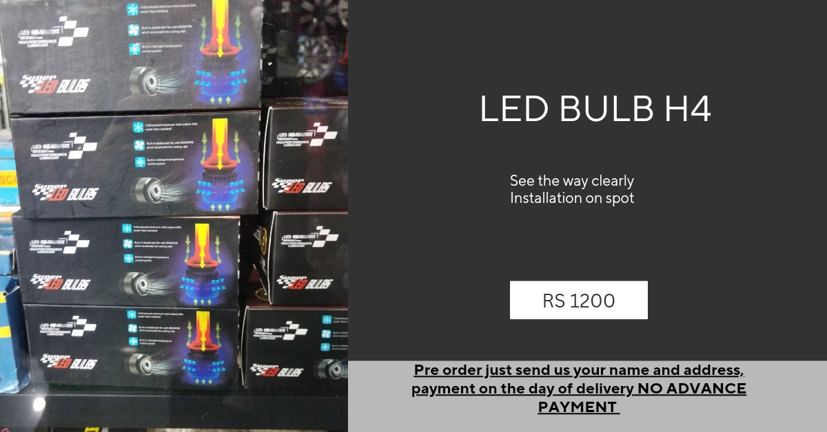 Led bulb headlight H4_0