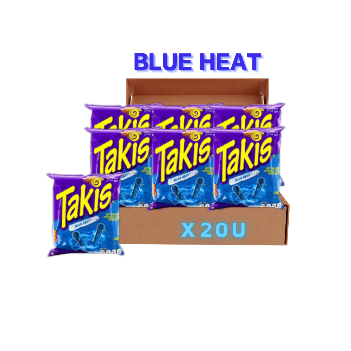 Takis Blue Heat 113g x 20u_1