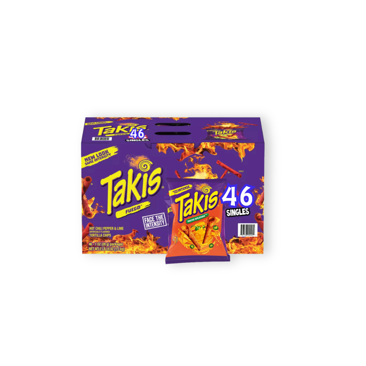 Takis Xplosion 28g x 46u_1