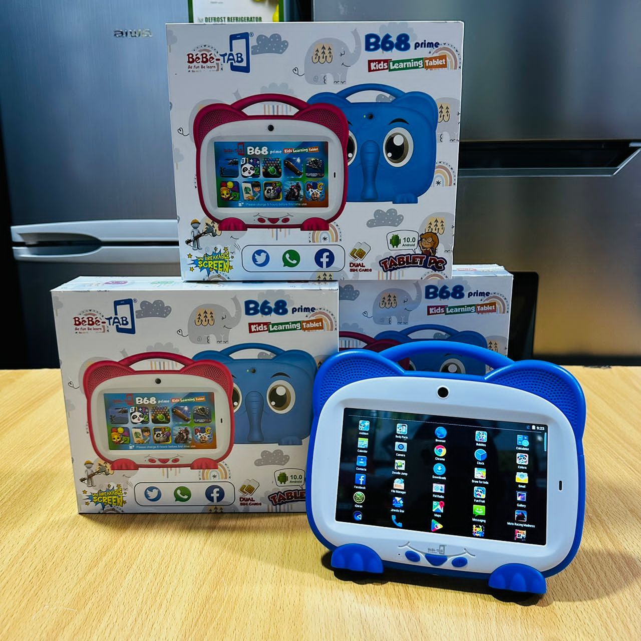 Bebe Tab B68 Prime kids learning tablet dual sim cards 7 inches_0