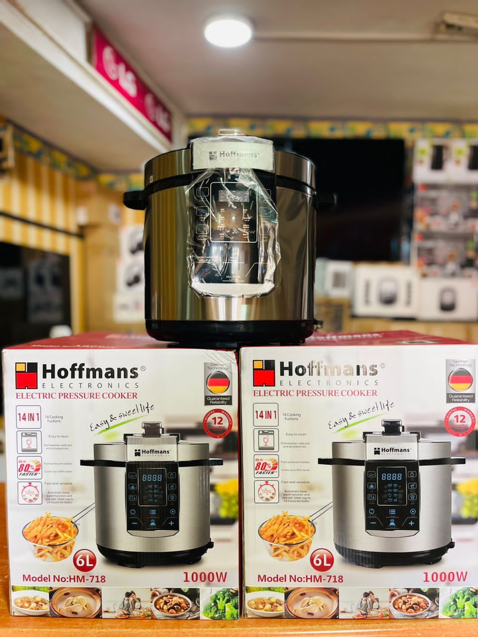 Hoffmans 6L Electric Pressure Cooker | HM-718_0