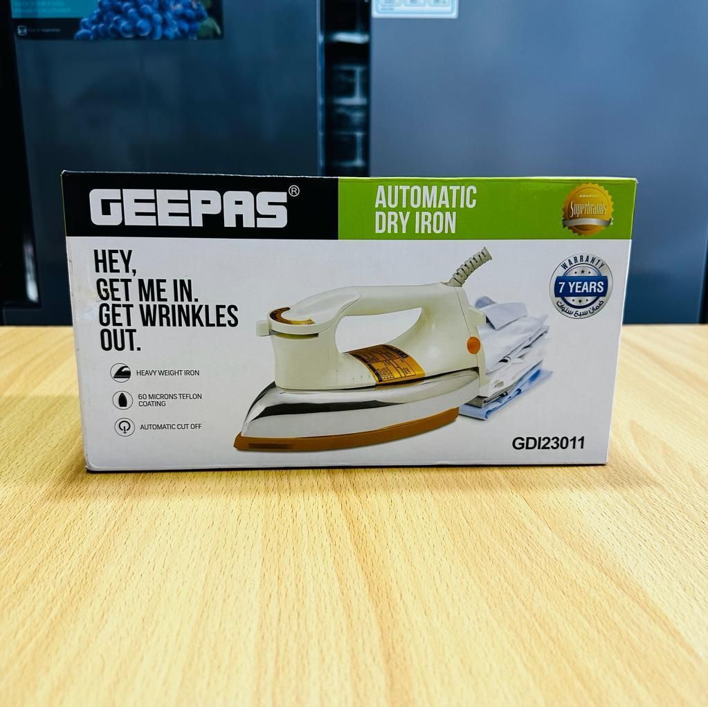 Geepas 1200W Automatic Weight Dry Iron Geepas GDI23011_0