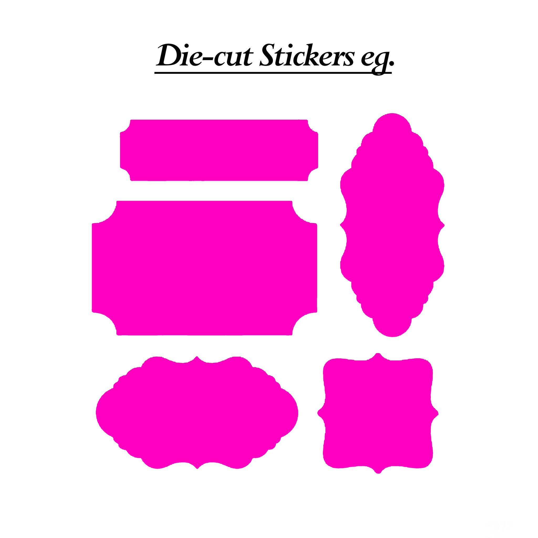 Die-cut Stickers _0