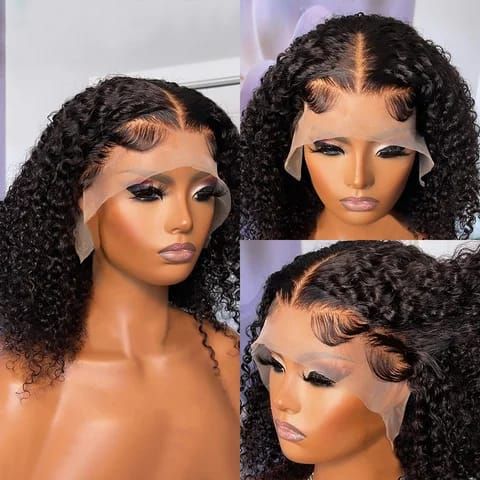 human hair  transparent frontal lace_2