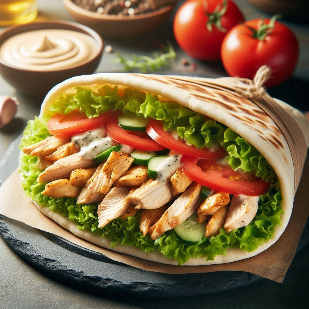 ملفوف شاورما دجاج_0