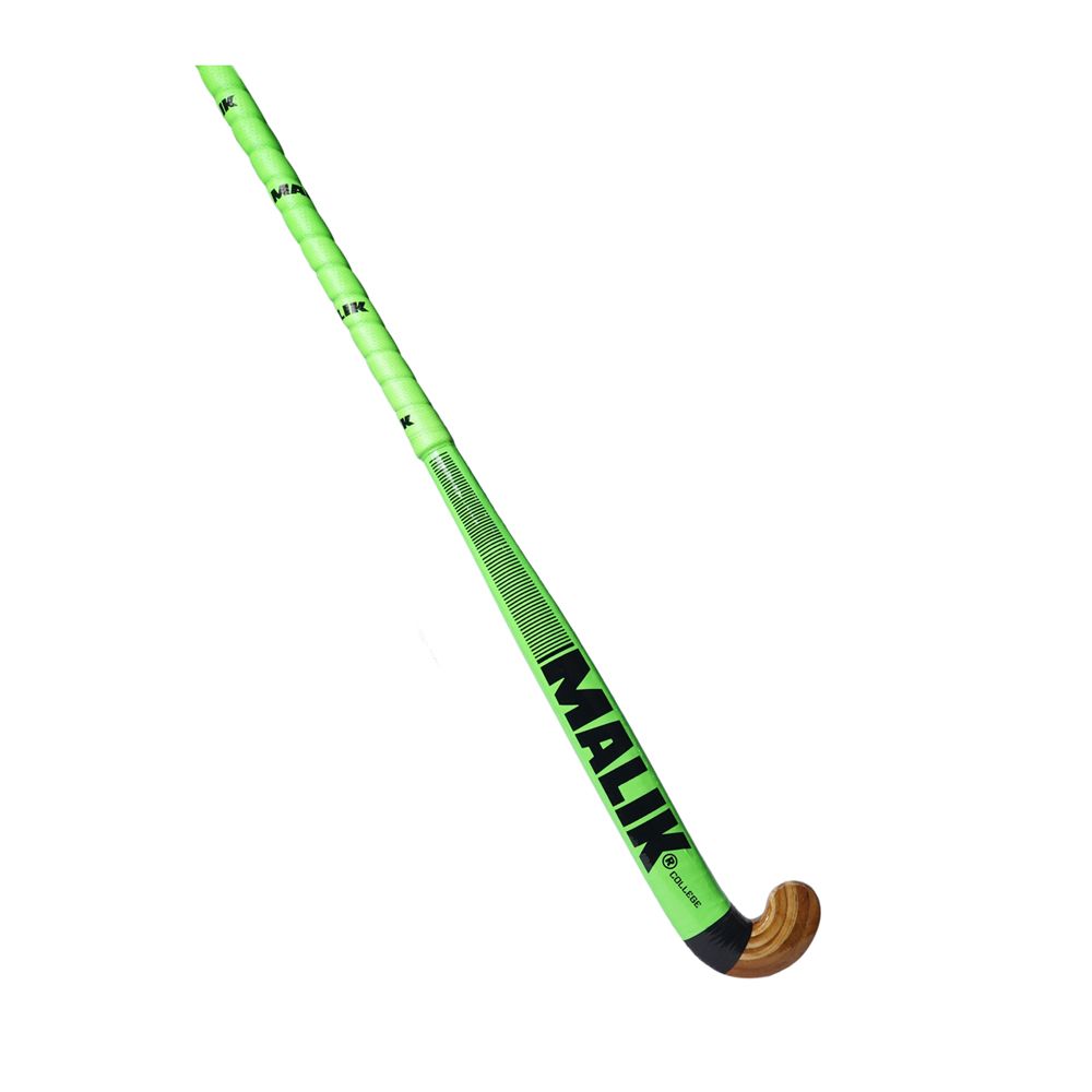 Hockey Stick MB Malik College Lime_0