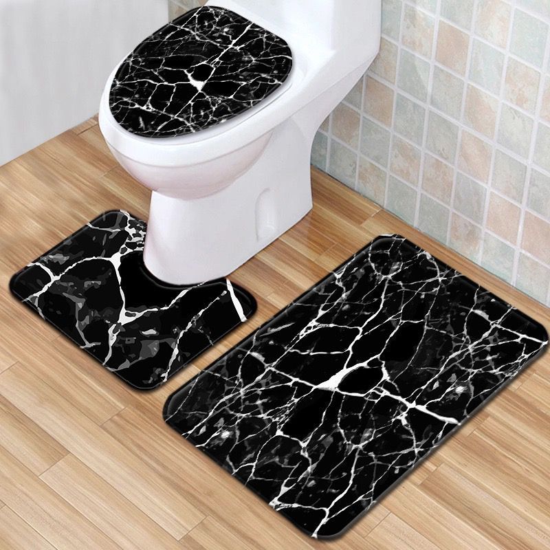 3 in 1 3D Bathroom toilet mats(big size) _0