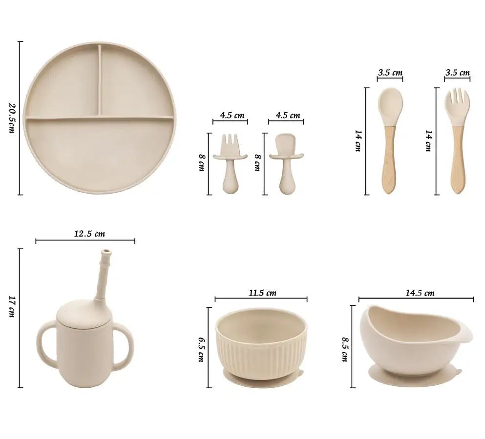 Baby Weaning Plate Bowl Set_2