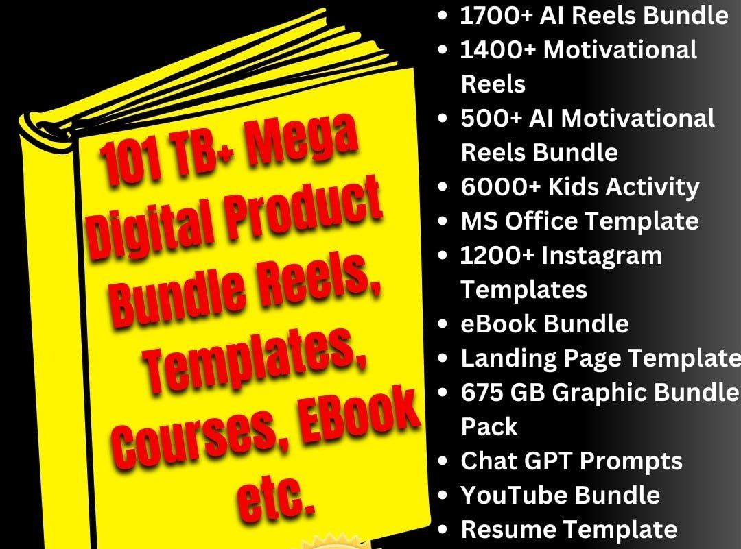 Ultimate Mega Digital Bundle | 100 TB+ Collection Of Data_0