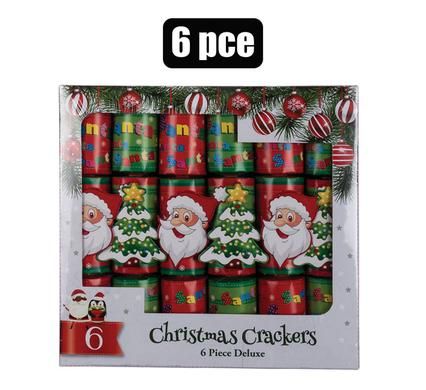 CHRISTMAS CRACKERS DELUXE 6 PIECES _0