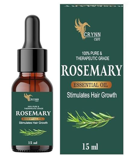 Crynn Care 100% Pure Rosemary Essential OIl 15Ml For Stimulates Hair Growth_0