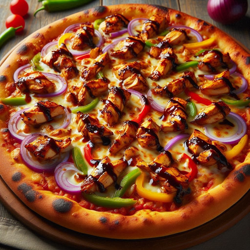 Pizza Poulet BBQ_0