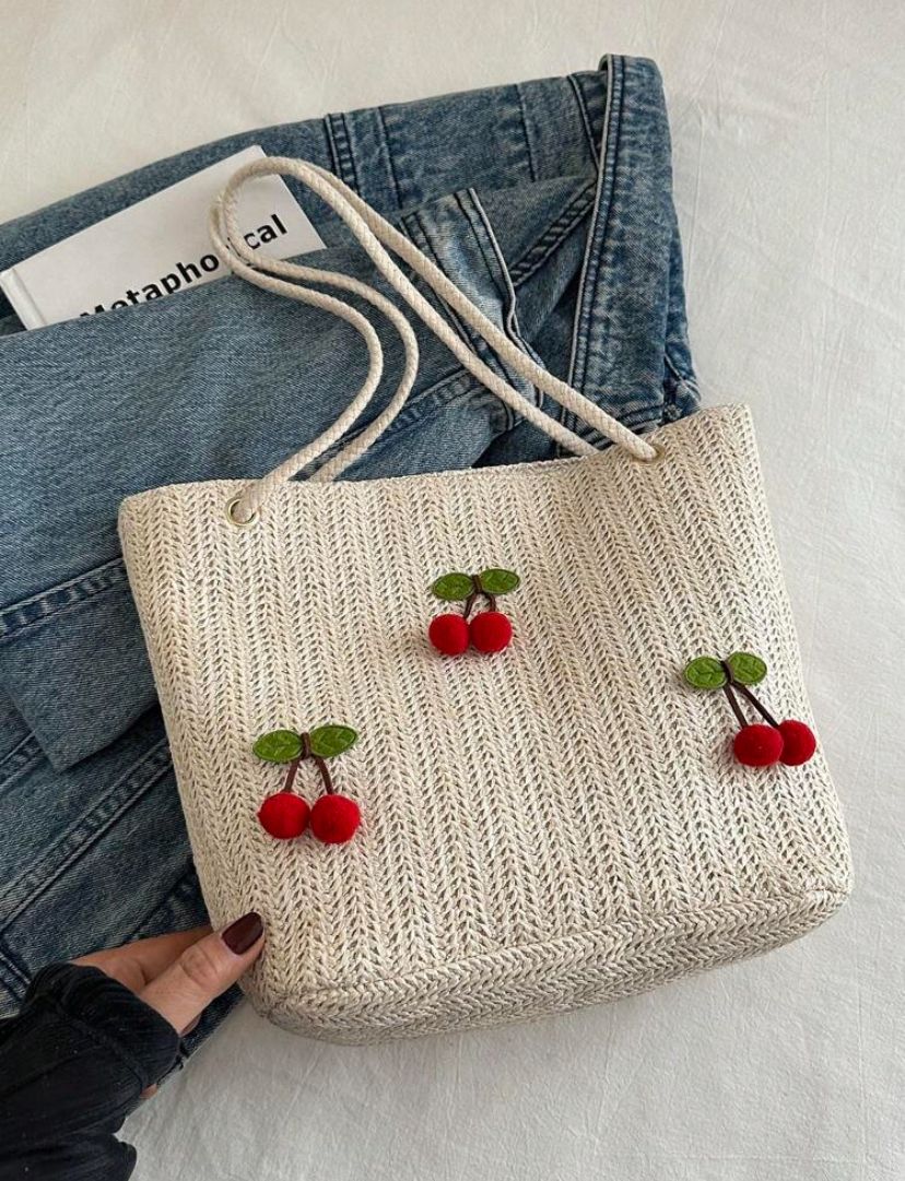 Large Capacity Woven Bag For Women 2024 New Trendy Fashion Single Shoulder Armpit Bag Casual And Trendy Handheld Bag_0