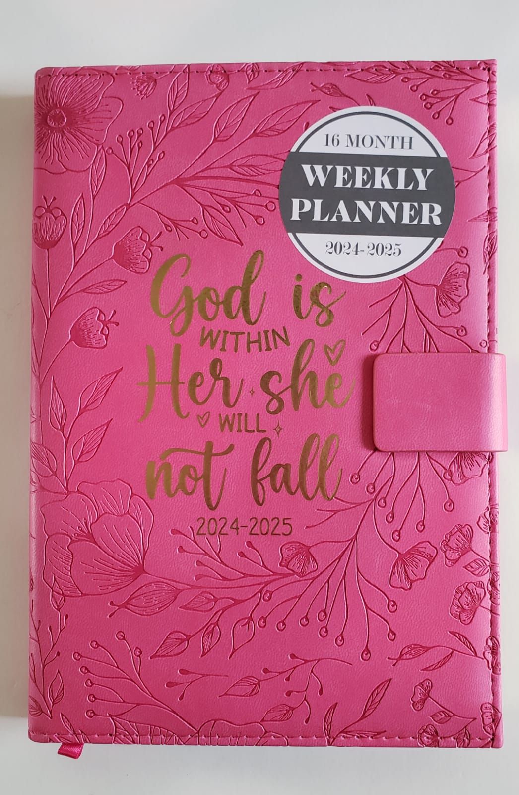 Pink Weekly Planner Journal_0