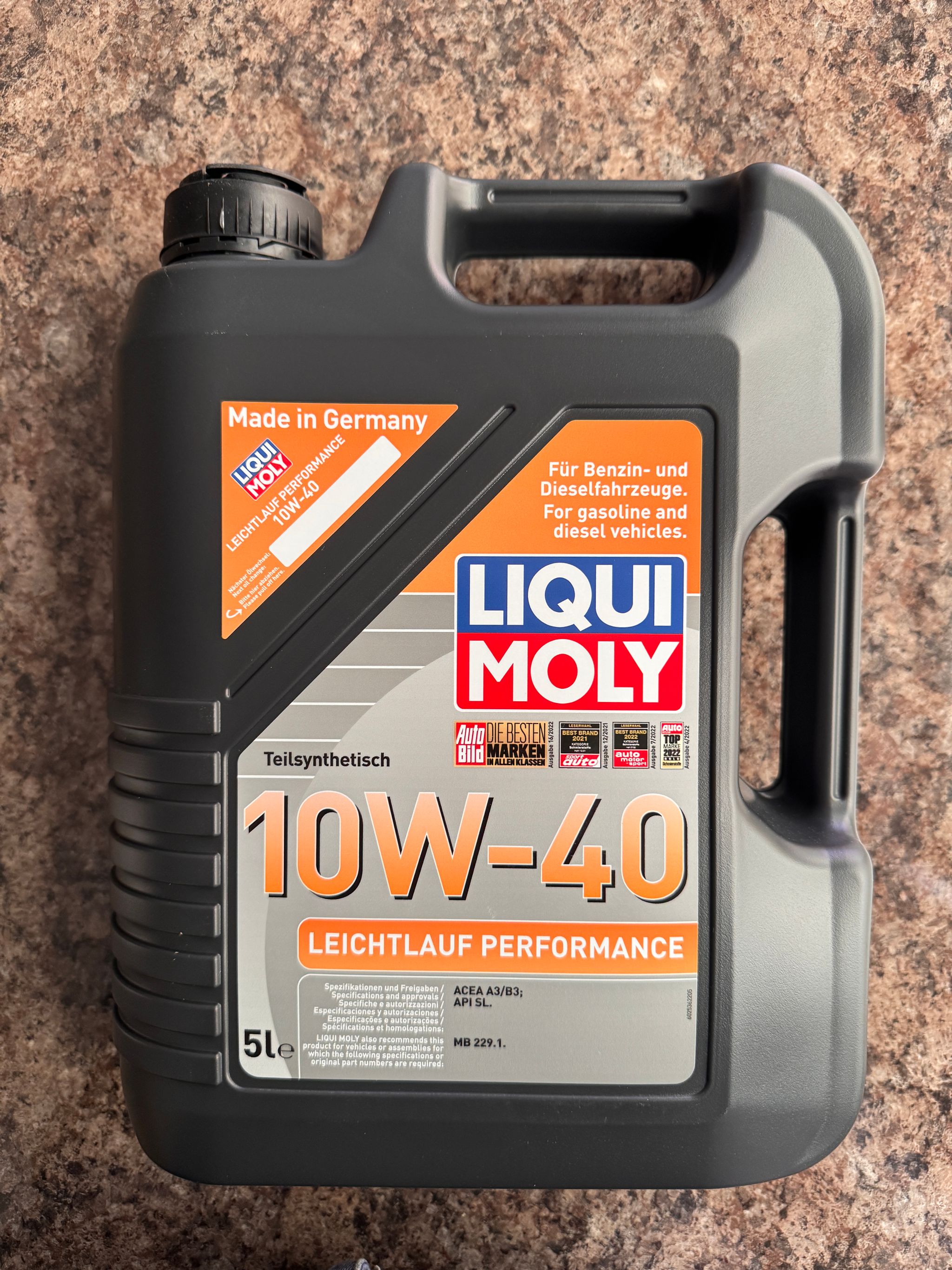 LIQUI MOLY 10W40 Engine Oil_0