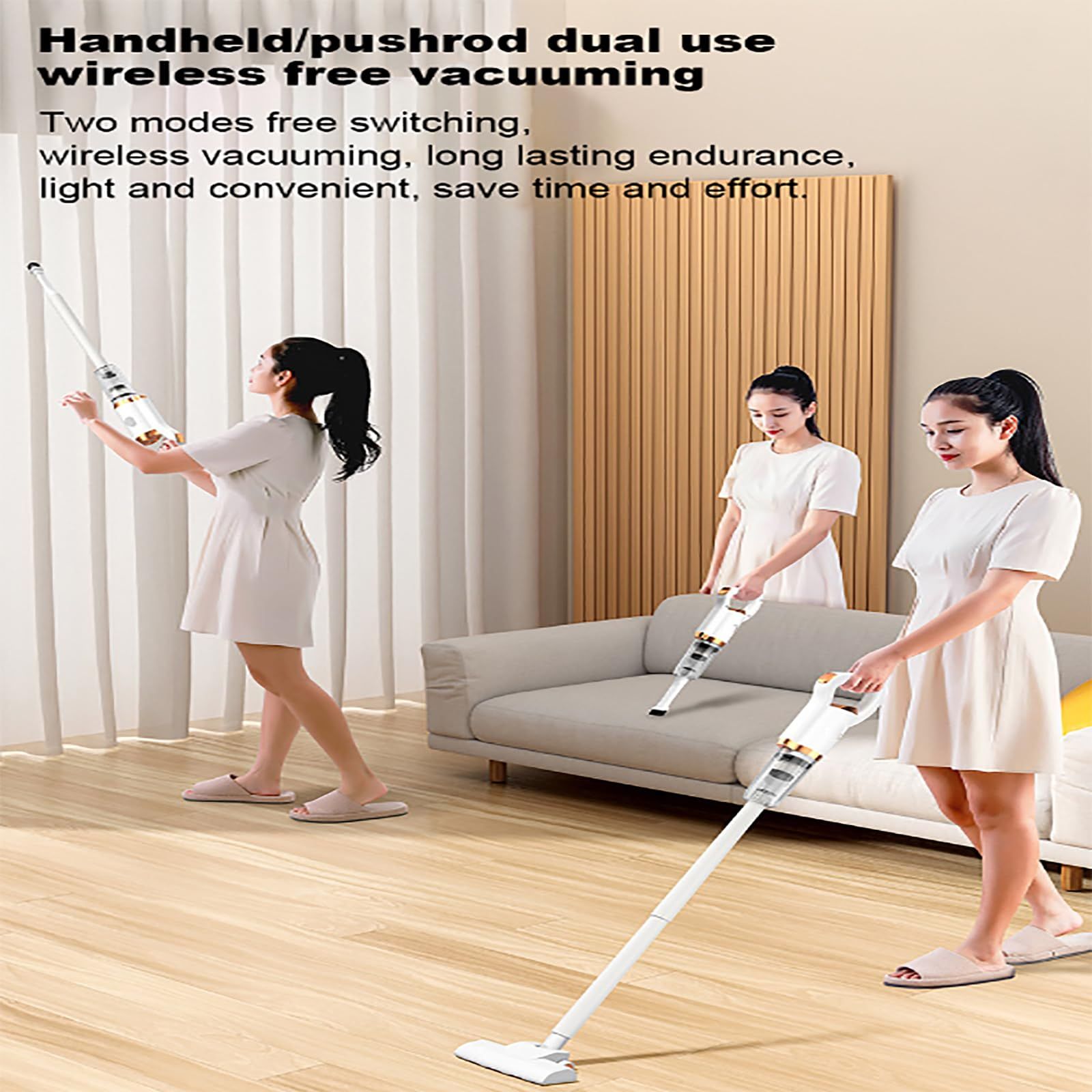 Handheld cordless vacuum cleaner USB rechargeable battery powered _0