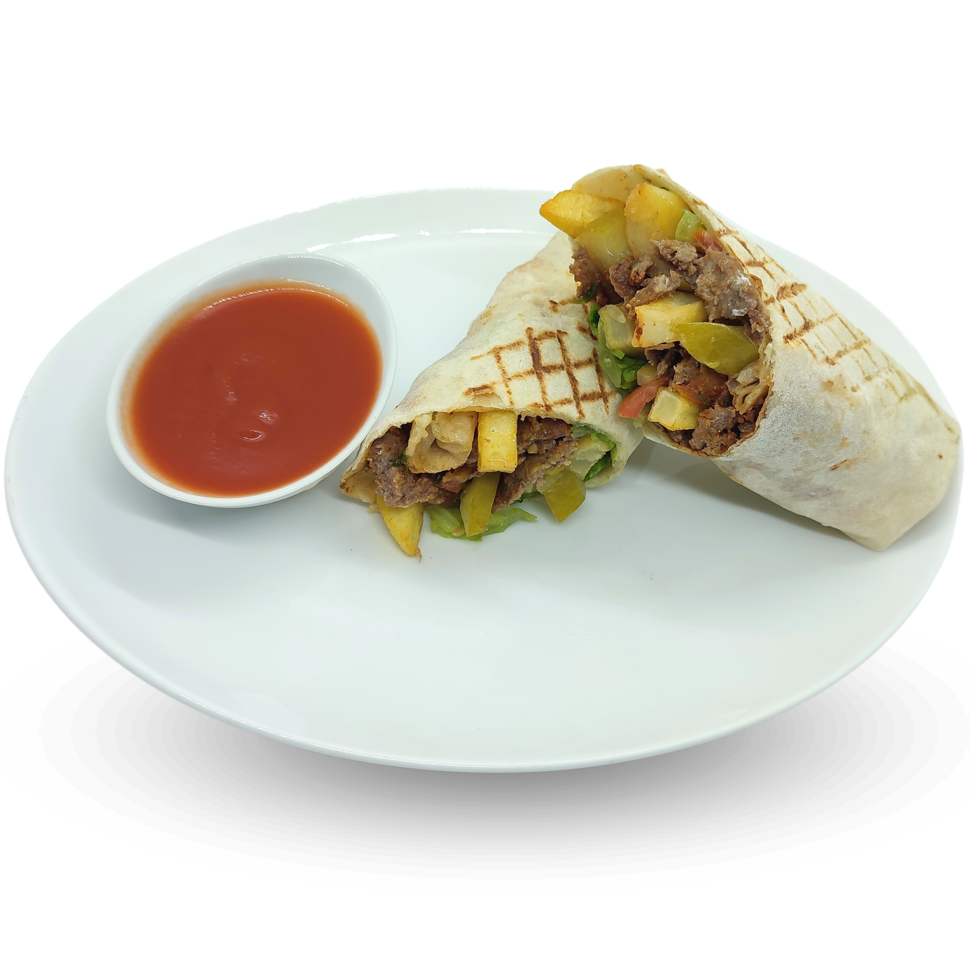 Beef doner wrap _0