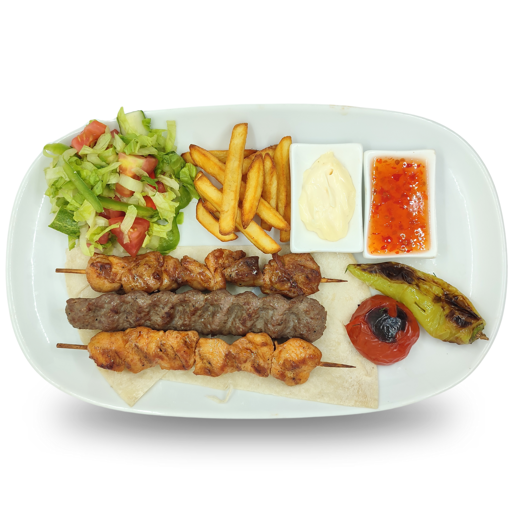 H1- 2 Chicken Sis Kebabs 1 Lule Kebab_0